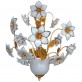 IQ2847 GILT BRASS CHANDELIER