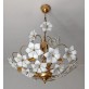 IQ2847 GILT BRASS CHANDELIER