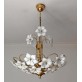 IQ2847 GILT BRASS CHANDELIER