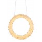 IQ2852 CLEAR GEODE QUARTZ CRYSTAL PENDANT