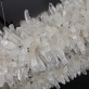 IQ2853 OVAL CLEAR GEODE QUARTZ CRYSTAL CHANDELIER
