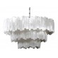 IQ2875 3 TIER ROUND SELENITE CHANDELIER