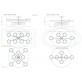 IQ2930 ROTATING ARMS CHANDELIER