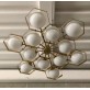 IQ2932 MURANO HEXAGONAL CHANDELIER