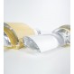 IQ2934 LUCITE GOLD WALL LIGHTS