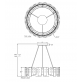 IQ3018 LUNEA ROUND PENDANT