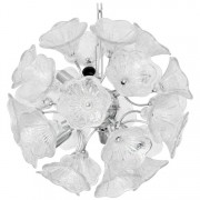 DV5519 Clear Flowers Sputnik