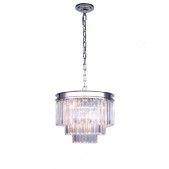 AM0418 ROUND CRYSTAL BAGUETTE 
