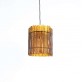 IQ8329 ROUND AMBER GLASS CHANDELIER