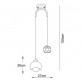 AM78606 GEMINI PENDANT LIGHT