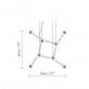 IQ8221 CONTEMPORARY SUSPENSION PENDANT