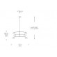QZ9112 GAIA PEBBLE TIERED PENDANT