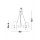 QZ2411 ODILLIA CHANDELIER