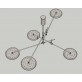 WM203 HELIOS CHANDELIER