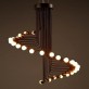 IQ8161 MODERN NORDIC SPIRAL CHANDELIER