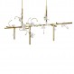  JR1974 Lure Chandelier 12,