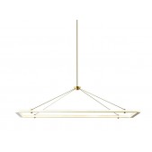 AL0157R HALO RECTANGLE PENDANT