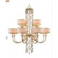 AMAJC-8816 COUNTERPOINT TWELVE-LIGHT CHANDELIER