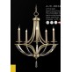 AMAJC-8834 BENT-CRYSTAL FIVE-LIGHT
