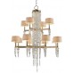 AMAJC-8885 CASCADING CRYSTAL WATERFALL SIX-LIGHT