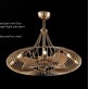 AMAJC-9022 RIBBONS OF SILVER EIGHT-LIGHT PENDANT