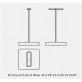IQ21002 GEMMA CEILING LAMP