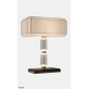 IQ21027 BALLET TABLE LAMP BRONZED CHROMED