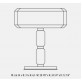 IQ21027 BALLET TABLE LAMP BRONZED CHROMED