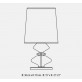 IQ21029 LESCOT TABLE LAMP BRONZED CHROMED