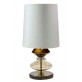 IQ21029 LESCOT TABLE LAMP BRONZED CHROMED