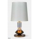 IQ21030 LESCOT TABLE LAMP 2 BRONZED CHROMED