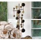 IQ21033 FLUXUS FLOOR LAMP BRONZED CHROMED
