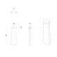 IQ2299 SLAB WALL SCONCE