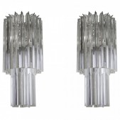 IQ2317 PAIR OF ITALIAN CHANDELIERS