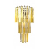IQ2318 VENINI ATTRIBUTED MID-CENTURY WALL SCONCES
