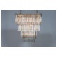 IQ2322 ITALIAN MURANO GLASS RECTANGULAR CHANDELIER