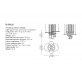 IQ2327 LABILIS PAOLO CASTELLI PENDANT LAMP
