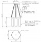 IQ2377 TAYLOR SEMI FLUSH MOUNT