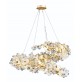IQ2487 TUBA ROSE CHANDELIER