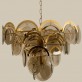 IQ2801 LARGE SMOKED CHANDELIER