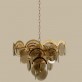 IQ2801 LARGE SMOKED CHANDELIER