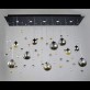 IQ2827 MIDNIGHT CRYSTAL CHANDELIER