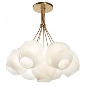 IQ2831 DIMPLE CLUSTER CHANDELIER