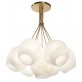 IQ2831 DIMPLE CLUSTER CHANDELIER