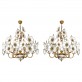 IQ2845 GILT BRASS CHANDELIER