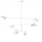 IQ3152 VINCE WHITE CHANDELIER
