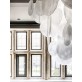 IQ8144 CASCADING GLASS CHANDELIER