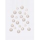 IQ8406 BLOWN GLASS PENDANT DINING ROOM CHANDELIER