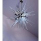 IQ8423 EXCEPTIONAL MURANO GLASS SPUTNIK CHANDELIER