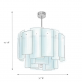 IQ8455 GALJOUR  MURANO glass